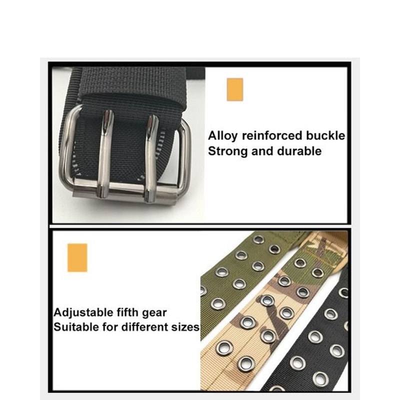 MilitaryStyle Wide Tactical Heavy Duty Dog Collar With Metal Buckle Perfect For Large Dogs Heavy P 3