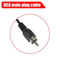 Male Plug To Bare Wire Audio Speaker Cable Cord For Subwoofer HDTV Home Theater System High Fidelit 3