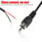 Male Plug To Bare Wire Audio Speaker Cable Cord For Subwoofer HDTV Home Theater System High Fidelit 6