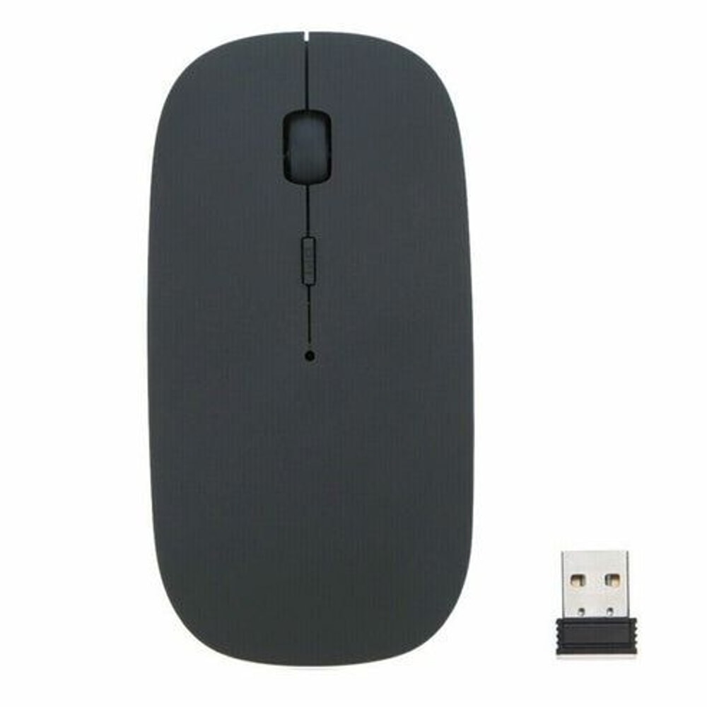USB Wireless Optical Mouse Technology For Apple Mac Macbook Pro Air PC Mute Click Ergonomic Design 1