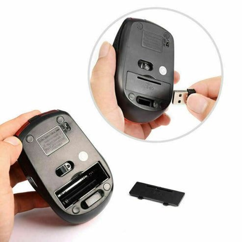 Wireless Optical Mouse USB Receiver For PC Laptop HighSpeed USA Delivery 9