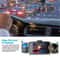 Full HD Dash Cam Car DVR Front Rear Camera Night Vision GSensor For Driving Safety 6