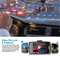 Full HD Dash Cam Car DVR Front Rear Camera Night Vision GSensor For Driving Safety 6