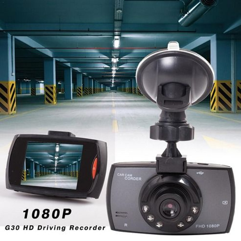 Full HD Dash Cam Car DVR Front Rear Camera Night Vision GSensor For Driving Safety 12