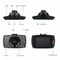 Full HD Dash Cam Car DVR Front Rear Camera Night Vision GSensor For Driving Safety 19