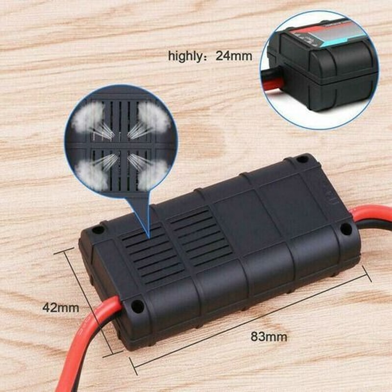 LCD Volt Amp Meter DC Digital Monitor For Solar Power RC Battery Analyzer Voltage And Current Calcu 12