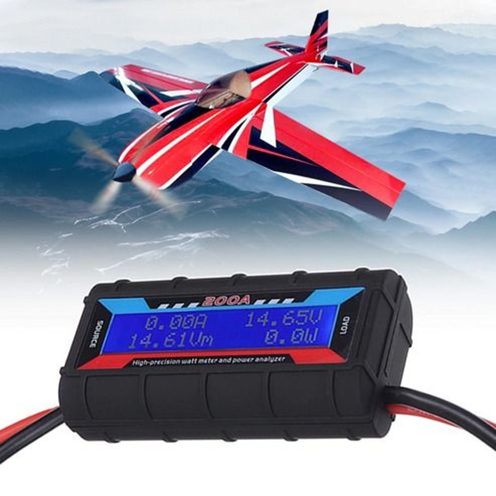 LCD Volt Amp Meter DC Digital Monitor For Solar Power RC Battery Analyzer Voltage And Current Calcu 17