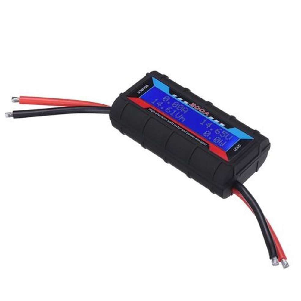 LCD Volt Amp Meter DC Digital Monitor For Solar Power RC Battery Analyzer Voltage And Current Calcu 3