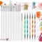 Professional Nail Art Brush Set Dotting Painting Drawing Pens For UV Gel Nails DIY Nail Art Kit 14