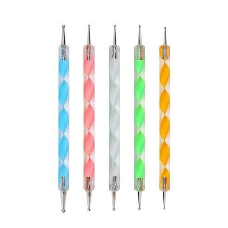 Professional Nail Art Brush Set Dotting Painting Drawing Pens For UV Gel Nails DIY Nail Art Kit 15