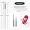 Professional Nail Art Brush Set Dotting Painting Drawing Pens For UV Gel Nails DIY Nail Art Kit 8