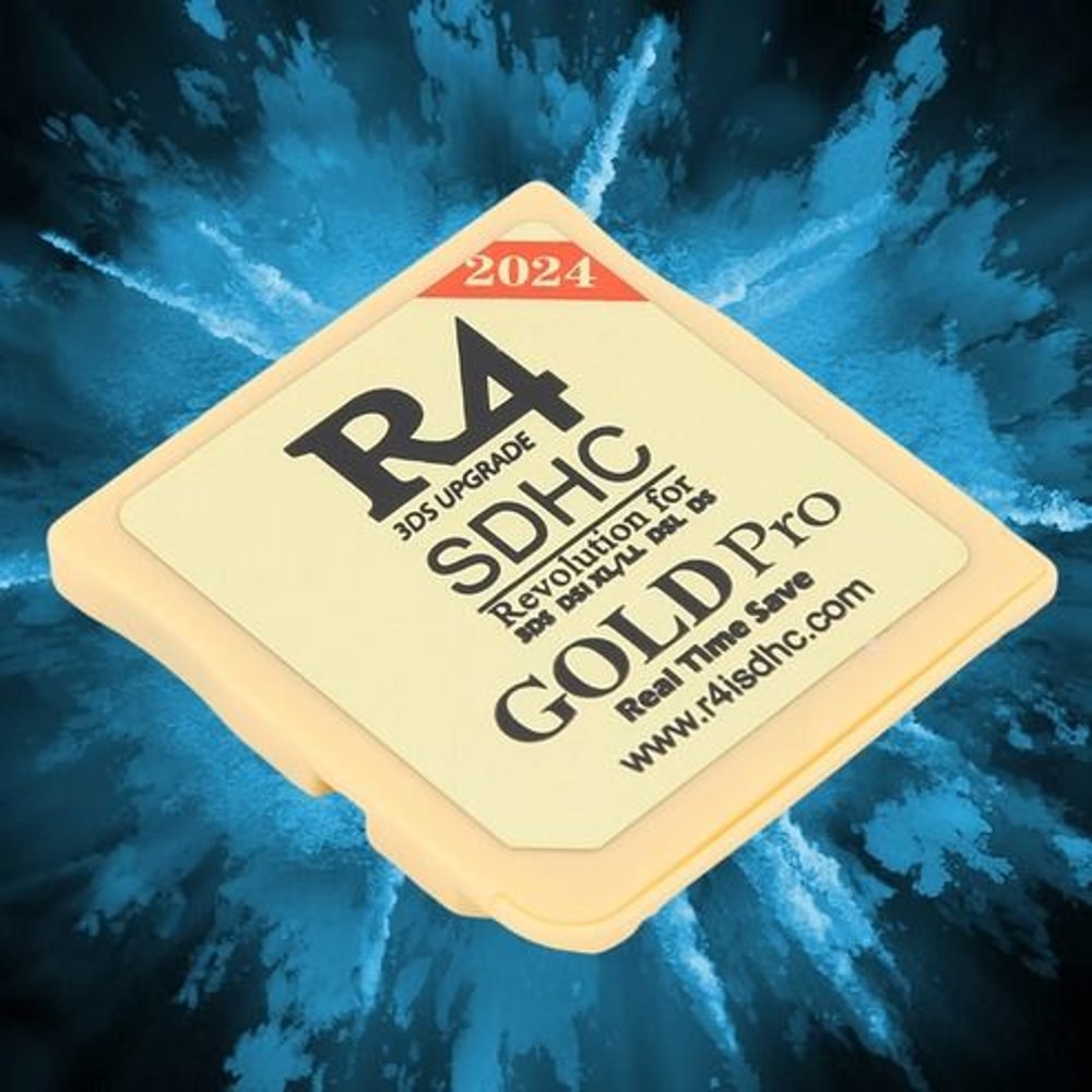 R4 Gold Pro Version Revolution Cartridge USB Fast Reading Compatible With New Consoles 0