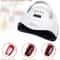 Professional LED Nail Lamp UV Light Polish Gel Dryer Quick Curing Machine For Electric Manicure And 5