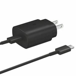 super fast usb-c charger & cable for samsung galaxy fast power, data transfer, universal compatibility
