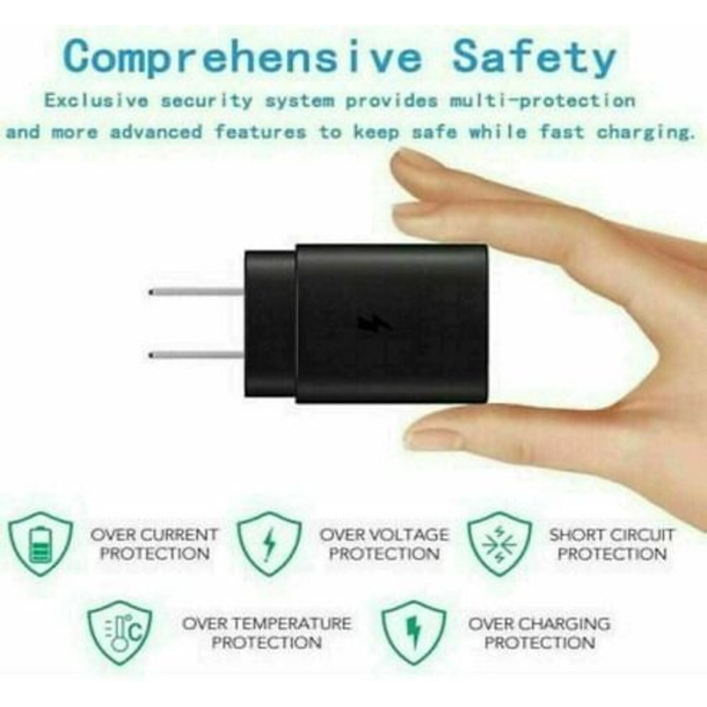 Fast USBC Charger 10FT Cable For Samsung Galaxy Fast Power Data Transfer Universal Compatibility 6