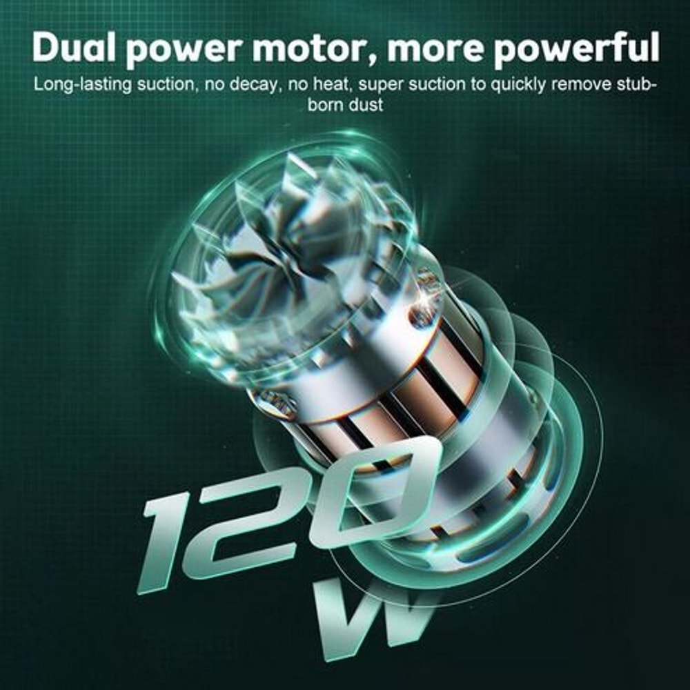 Cordless Handheld Vacuum Cleaner Rechargeable Mini Portable Car Home Vacuum Wireless Filter Cleane 15