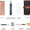 Sketching Set Professional Drawing Kit With Pencils Charcoal Erasers Art Tools For Drawing Lovers 6