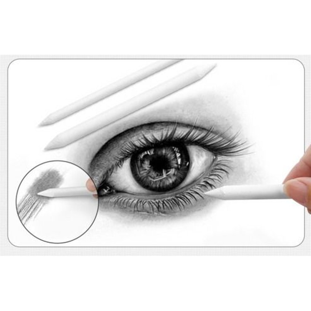 Sketching Set Professional Drawing Kit With Pencils Charcoal Erasers Art Tools For Drawing Lovers 7