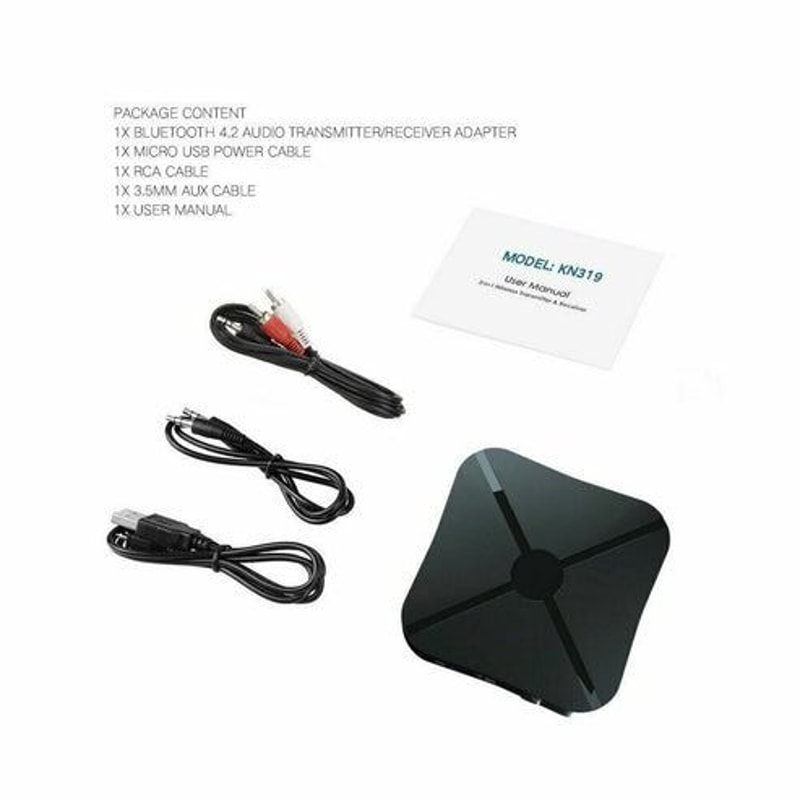 Bluetooth Transmitter Receiver Wireless Audio Adapter For TV Home Stereo A2DP Bluetooth V42 Transmi 9