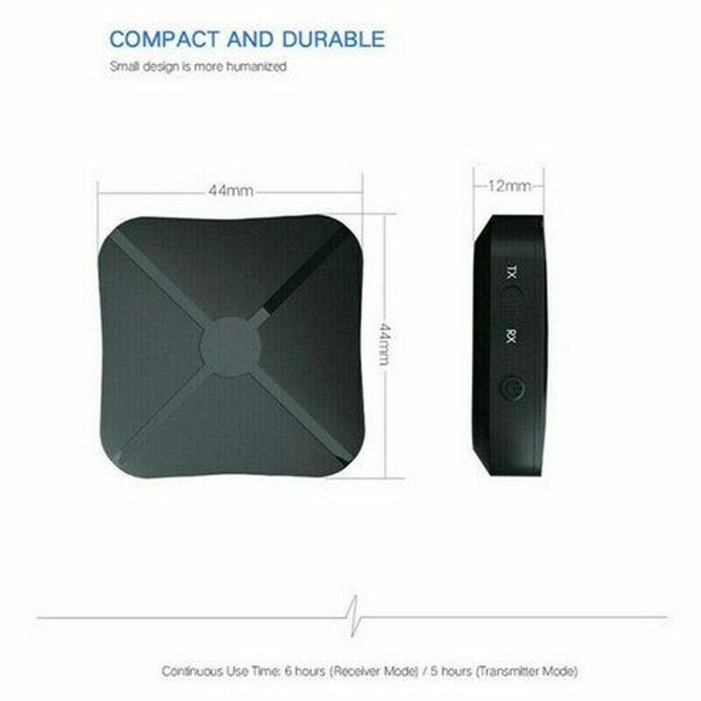 Bluetooth Transmitter Receiver Wireless Audio Adapter For TV Home Stereo A2DP Bluetooth V42 Transmi 2