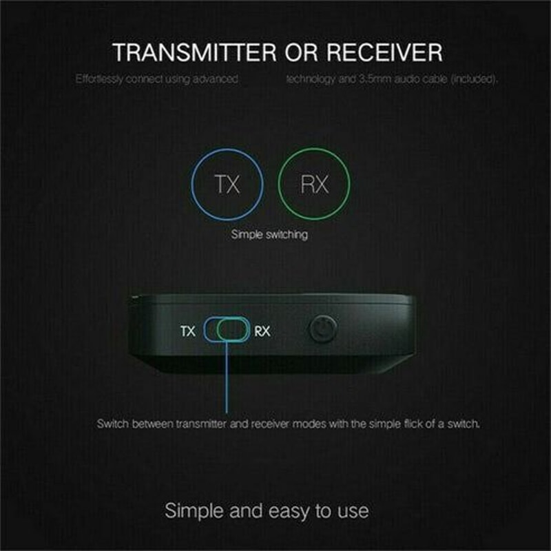 Bluetooth Transmitter Receiver Wireless Audio Adapter For TV Home Stereo A2DP Bluetooth V42 Transmi 5