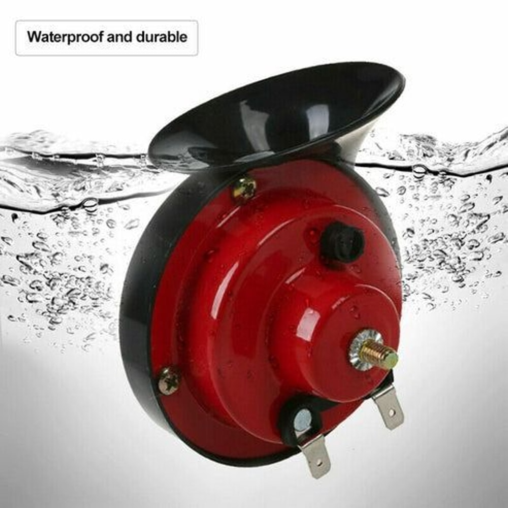 Super Loud Train Air Horn Waterproof For Motorcycle Car Truck SUV Boat HighPerformance Weatherproo 8