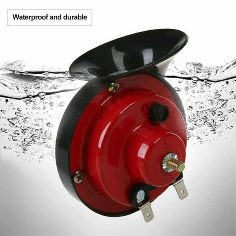 Super Loud Train Air Horn Waterproof For Motorcycle Car Truck SUV Boat HighPerformance Weatherproo 8