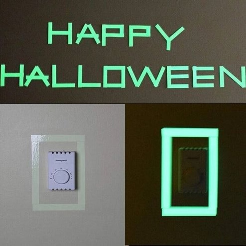 Glow In The Dark Luminous Tape Self Adhesive Wall Sticker Fluorescent Waterproof Durable EnergySavi 6
