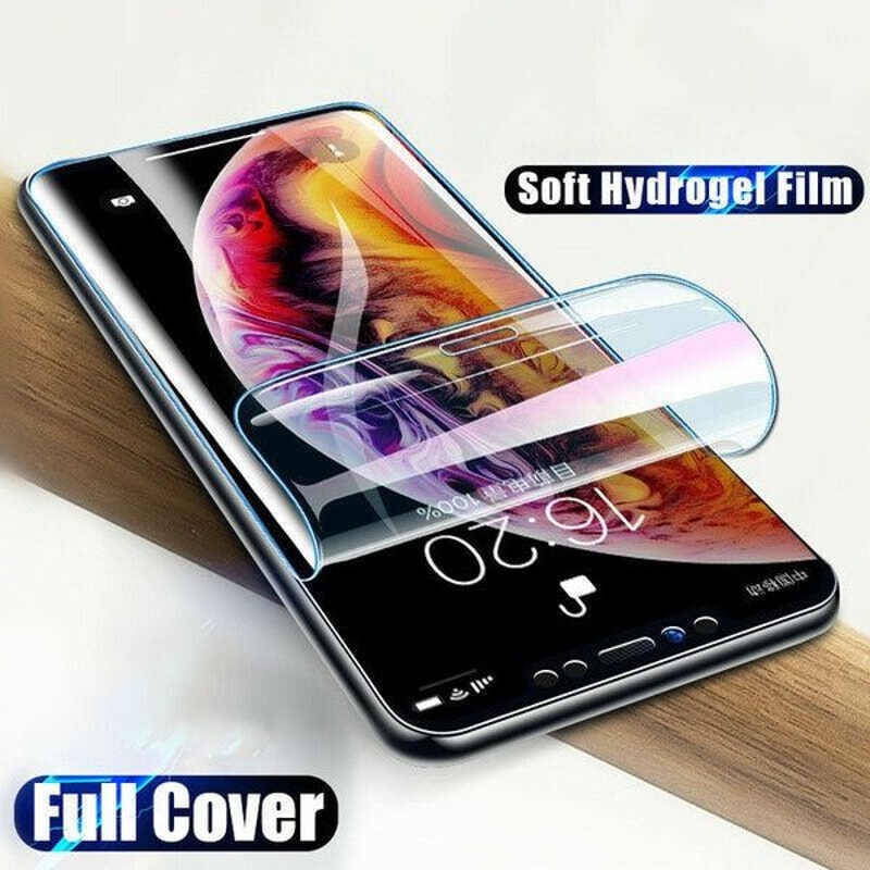 Ultra Thin Hydrogel Screen Protector For IPhone MilitaryGrade AntiScratch HD Clear 6