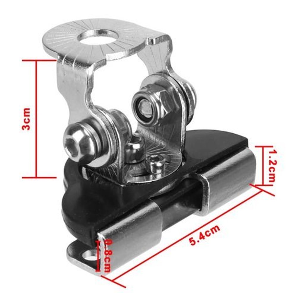 Universal Pillar Hood LED Work Light Bar Mount Bracket Clamp Durable Stainless Steel Offroad Clamp