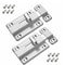 Keyless Door Bolt For Doors Stainless Steel Latch Sliding Silver Lock Secure Door Locking Solution