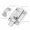 Keyless Door Bolt For Doors Stainless Steel Latch Sliding Silver Lock Secure Door Locking Solution