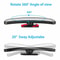 Rear View Auxiliary Blind Spot Mirror Wide Angle For Cars Trucks SUVs Increase Safety With HD Plati 4