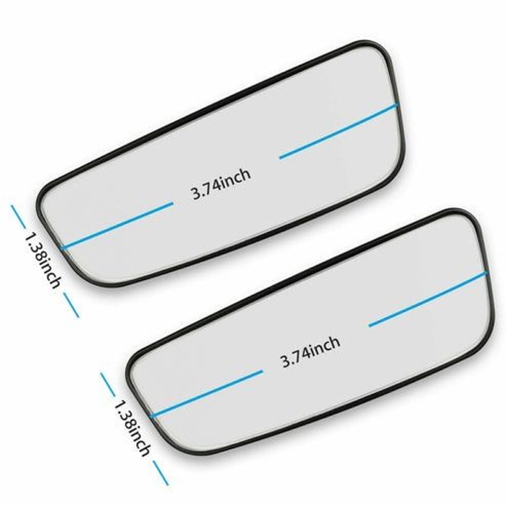 Rear View Auxiliary Blind Spot Mirror Wide Angle For Cars Trucks SUVs Increase Safety With HD Plati 1