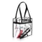 Large Clear PVC Tote Bags For Women Transparent Handbag With Zipper Stadium Approved Waterproof And 3
