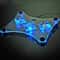 USB Cooling Pad Stand With Fans LED Light Radiator For Laptops PCs And Notebooks Ultra Slim Quiet A 4