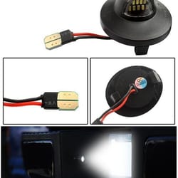 for ford rear bumper tag, led license plate light assembly lamp, waterproof