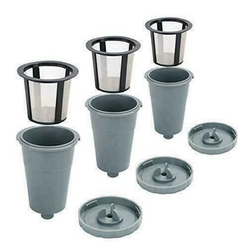 Reusable My KCup Coffee Filter Refillable Holder For Keurig HighQuality Stainless Steel Mesh 12