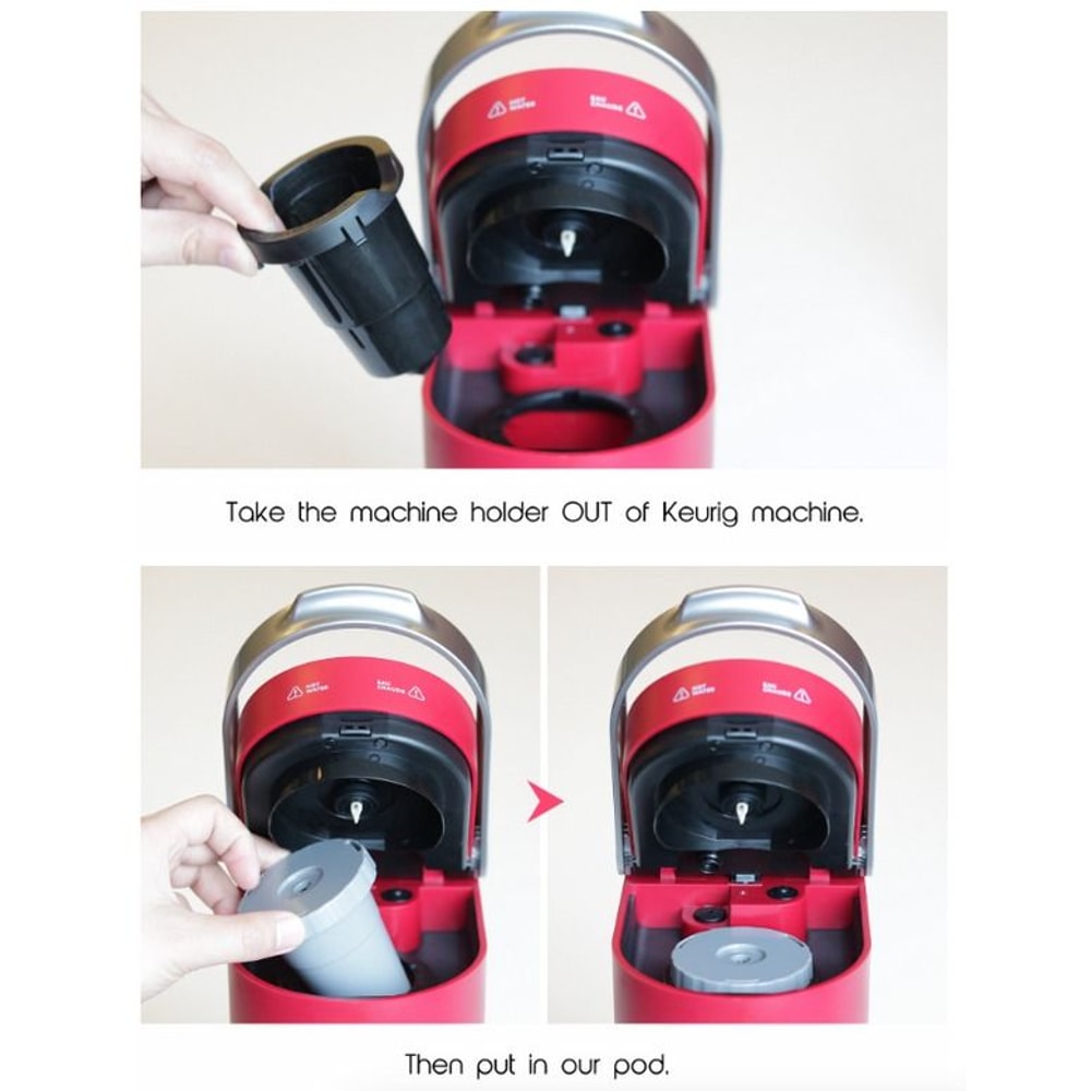 Reusable My KCup Coffee Filter Refillable Holder For Keurig HighQuality Stainless Steel Mesh 1