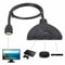HDMI Splitter Switcher HUB Cable For HDTV Xbox Adapter 0