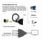 HDMI Splitter Switcher HUB Cable For HDTV Xbox Adapter 2