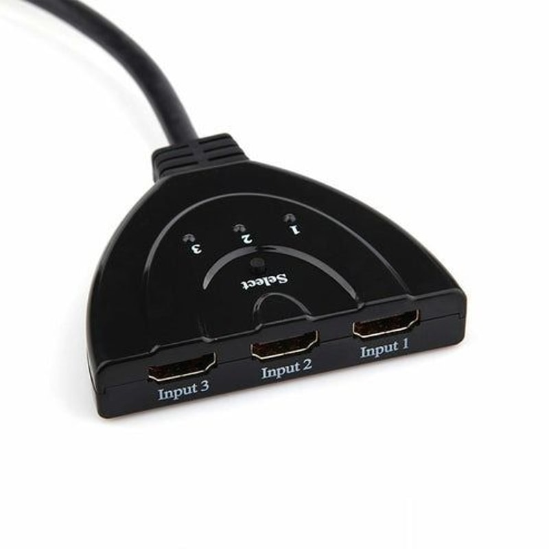 HDMI Splitter Switcher HUB Cable For HDTV Xbox Adapter 4