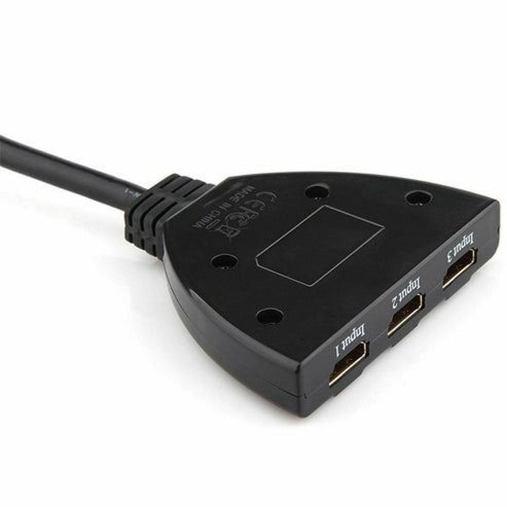 HDMI Splitter Switcher HUB Cable For HDTV Xbox Adapter 5