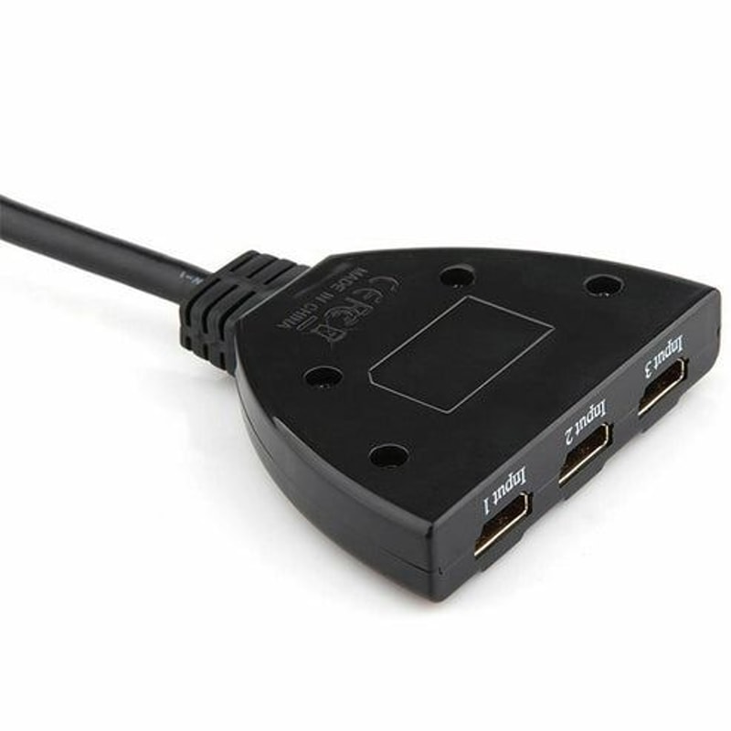 HDMI Splitter Switcher HUB Cable For HDTV Xbox Adapter 5