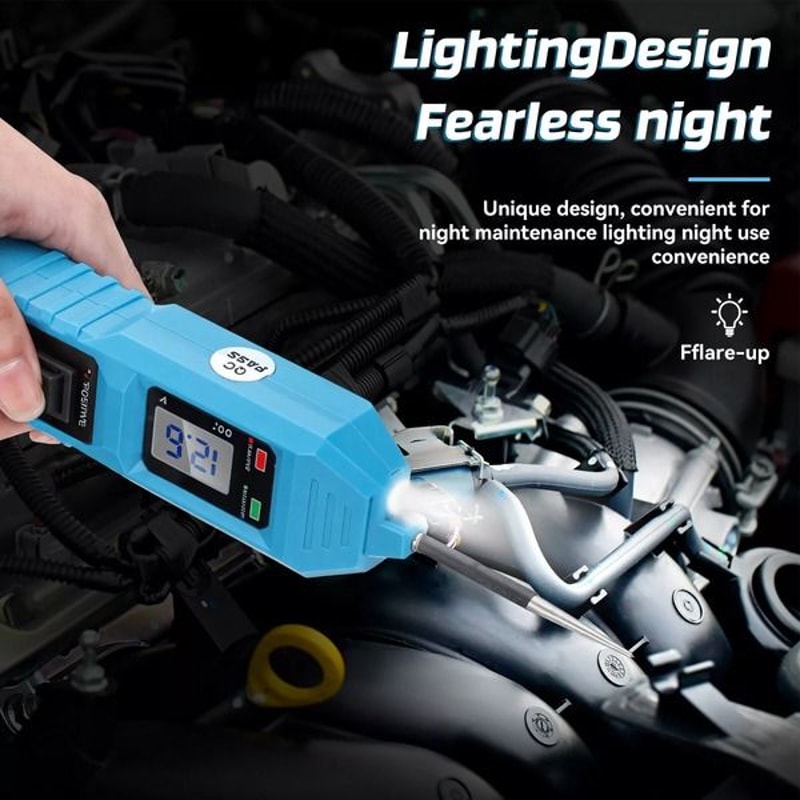 Car Power Circuit Electrical Tester Digital Automotive Probe Test Light Reliable Diagnostic Tool Fo 6