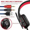 LED Gaming Headset Mic Stereo Bass Surround Headphones PC PS4 Xbox One NoiseCanceling Adjustable 4