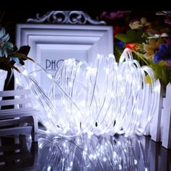 led light tube, led string lights, waterproof garden & party decoration, usb powered with remote & timer