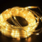 LED Light Tube LED String Lights Waterproof Garden Party Decoration USB Powered With Remote Timer 1