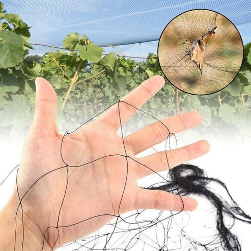 Anti Bird Netting Protection For Fruit Trees Plants Vegetables Garden Mesh 12