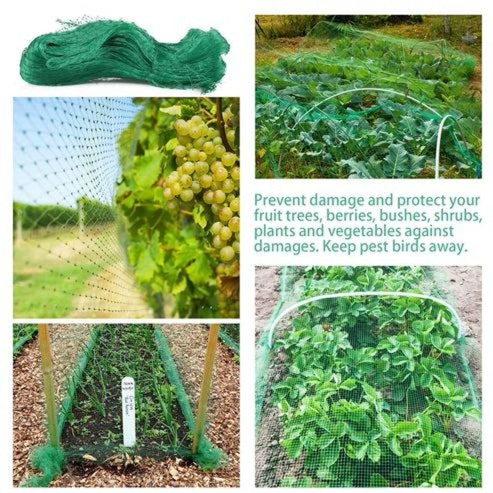 Anti Bird Netting Protection For Fruit Trees Plants Vegetables Garden Mesh 15